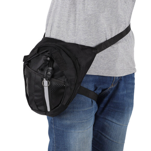 Ducati Canvas Beintasche Schwarz 1