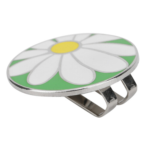 Rostfreier Golfhut-Clip, magnetischer Ballmarker,