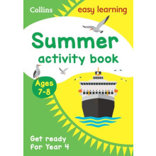 Year 3 to Year 4 Summer Activity Book by Collins Easy Learning Paperba