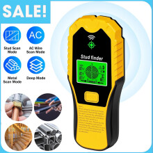5 in 1 Wall Scanner Line Finder Cable Detector Electricity Wood Metal Locator UK