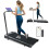 Electric Walking Pad Foldable Underdesk Treadmill Smart Running Machine + Holder 1