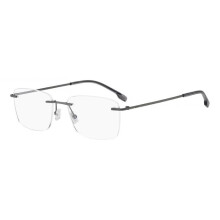 Hugo Boss BOSS 2035/F 55/18/133.5 Matte donker ruthenium metalen monturen MAN BOSS 2035/F