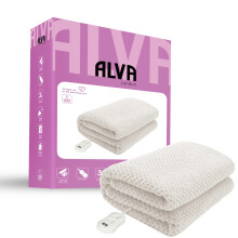 Alva London Electric Under Blanket - Single - Fitted Coral Fleece - 90x190cm