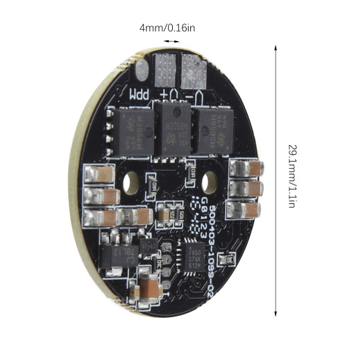 30A Schiffsmodell ESC 12V-24V mit Kühlkörper