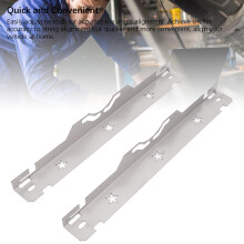 Edelstahl Spurplatten Set zur Reifenvermessung