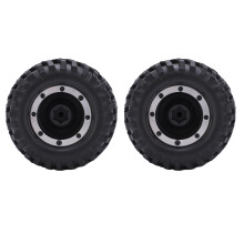 Kletterwagen-Reifen 96mm, 2er Set, schwarz