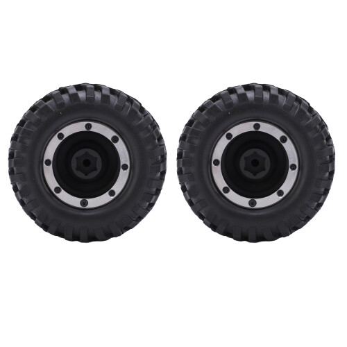Kletterwagen-Reifen 96mm, 2er Set, schwarz