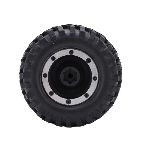 RC-Kletterauto-Reifen 96mm 2er-Set Aluminium