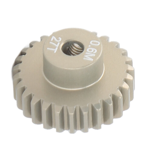 27T Motorritzel Alu 3,175mm 0,6M 1/10 1/8