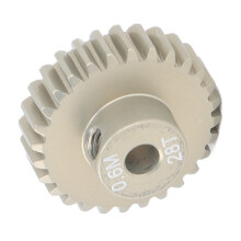 RC Ritzel 28T Alu 3,175mm M0,6 1/8 1/10 Crawler