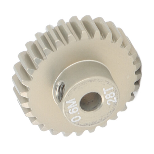 Aluminium Ritzel 28T 3,175mm M0,6 Crawler