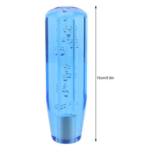 Kristall Schaltknauf blau 15cm universell 1