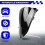for  YZF R125 R15 V3.0 2017-2020 Motorcycle Windshield WindScreen Visor Double Bubble A 2