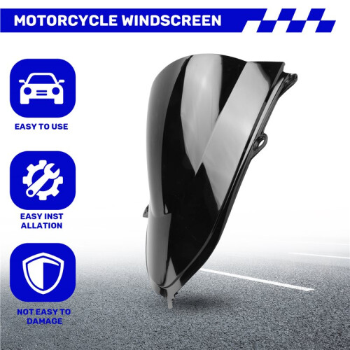 for  YZF R125 R15 V3.0 2017-2020 Motorcycle Windshield WindScreen Visor Double Bubble A 1