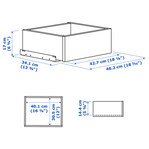 IKEA KOMPLEMENT Wardrobe Drawer 2