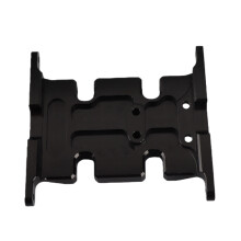 SCX10 Getriebeplatte Alu schwarz