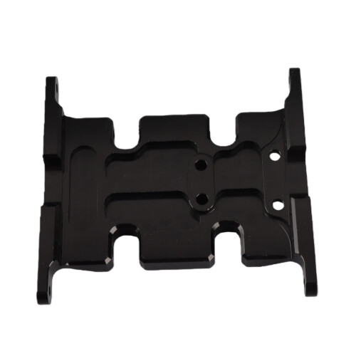 SCX10 Getriebeplatte Alu schwarz