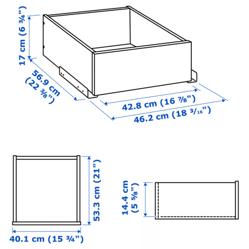IKEA KOMPLEMENT Wardrobe Drawer 2