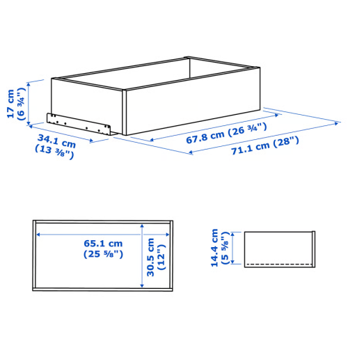 IKEA KOMPLEMENT Wardrobe Drawer 2