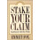 Stake Your Claim by Emmet Fox Paperback Book 1