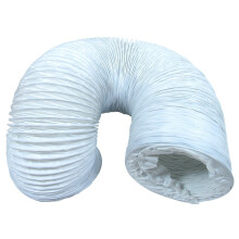EXTRA STRONG LONG TUMBLE DRYER VENT HOSE 4 METRE 4M LENGH UNIVERSAL FITTING