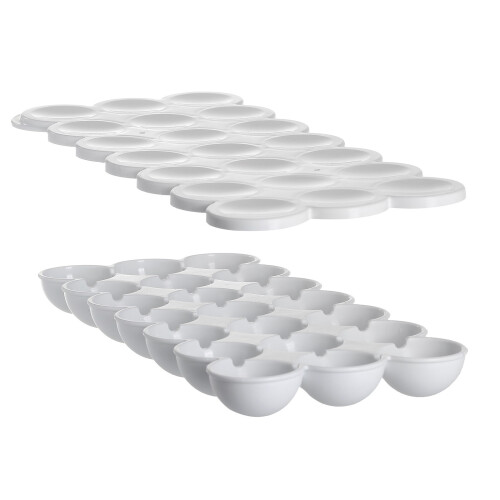 Neff Neff Fridge & Freezer Ice Cube Maker Compartment Tray with Cover Top Lid White