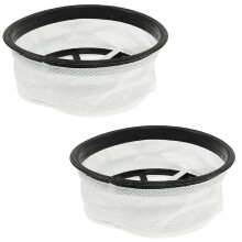 2 x 12" Round Cloth Filter For Numatic Henry Hetty James Vacuum Cleaner Hoover