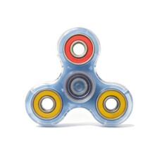 (Blue)Grün leuchtend im Dunkeln 3D Hand Gyroskop Tri Spinner Fokus Spielzeug Erwachsene Spielen