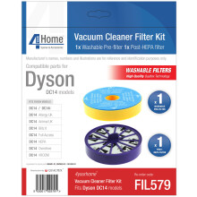 Premium Quality Replacement Vacuum Cleaner Filter Kit For Dyson DC14 VROOM
