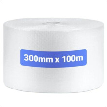 BUBBLE WRAP 300MM x 100 METERS CUSHIONING QUALITY BUBBLE LONG ROLL