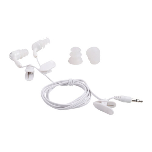 Water proof In-ear Headphone Earphone for MP3 MP4 Underwater White