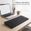 Russian Keyboard Ultra-Thin Wireless  Keyboard, for IOS Android Windows Tablet / Laptop -Black 3