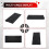 Russian Keyboard Ultra-Thin Wireless  Keyboard, for IOS Android Windows Tablet / Laptop -Black 7