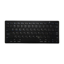 Russische Tastatur UltradüNne Drahtlose -Tastatur, für IOS Android Windows Tablet / Laptop -Schwarz