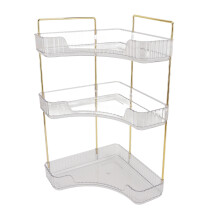 Make-up-Regal 3 Ebenen Eck-Organizer Kosmetikbox