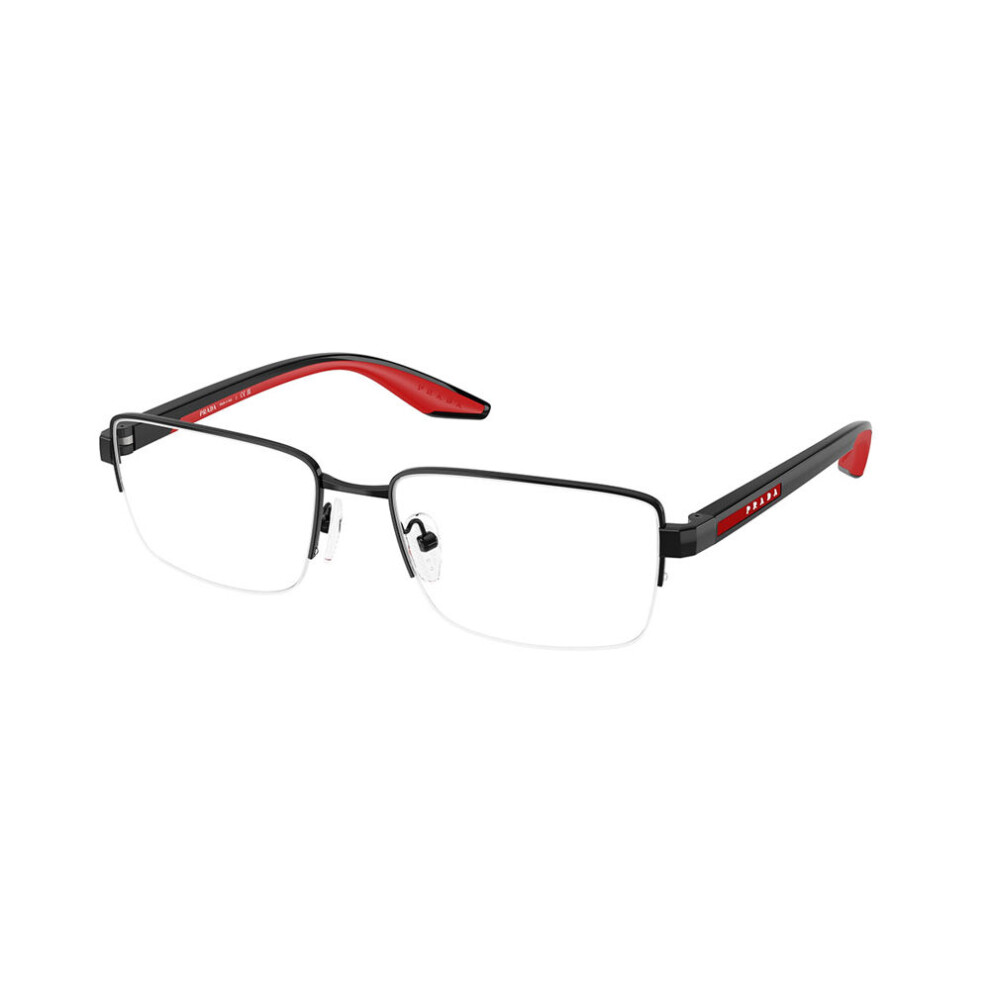 Prada Linea Rossa Black Man Ps 51Sv 1Ab1o1 Optical Frames Metal Pillow Normal - Image 2