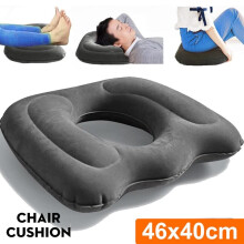 LARGE Donut Cushion Inflatable Medical Ring Seat Pain Relief Orthopedic Coccyx