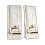 Full Length Mirror - Aluminium Alloy Frame - Ink Black - Free Standing Rectangular Design 165 x 60 cm 1