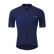 (L, Blue) Pinnacle Mens Race Logo Cycling Jersey