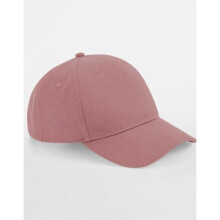 (One Size, Rose Pink) Beechfield Unisex Adult Organic Cotton 5 Panel Baseball Cap