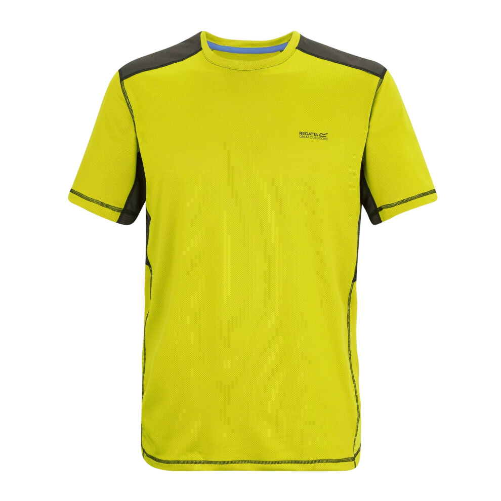 Regatta (Xxl, Dark Tang/Black) Mens Virda T-Shirt