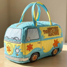 (Blue) Cartoon Zipper Bags, Handbags, Luggage Bags, Handbags Combine Functionality With Fashion Aesthetics. Very Suitable For Parties
