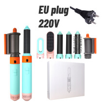6 In 1 Hair Styler New Smooth Hair Dryer For Hair 6 in 1 hair styler With Curling Barrel Hot Air Brush Styling Tool Mult