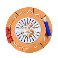 (2) Indoor Ceiling Basketball Hoop, Children's Basketball Hoop, Household Indoor Basketball Sports Game Set Training Equipment