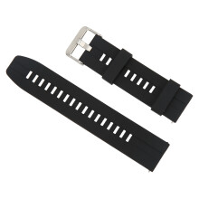 Silikon Armband für Huawei GT2 GT2e, 22mm Schwarz