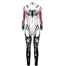 (21, M) Harley Halloween Quinn Cosplay Jumpsuit Slim Tights Womens
