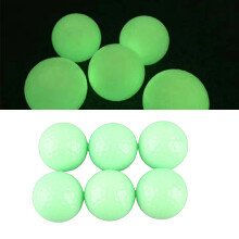 Set aus 6 fluoreszierenden Nacht-Golfbällen