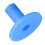 Golf Tee Gummi mit Limit-Funktion Blau 38mm 13