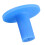 Ball Tee Gummi mit Anschlag für Golfplatz Blau 10