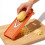 V Shaped Vegetable Chopping Tool With Durable Abs Construction V Shaped Blade Orange 7
